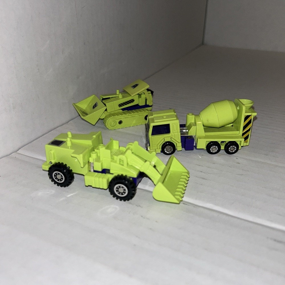 1984 G1 Transformers Devastator Lot BONECRUSHER‎ Construction Constructicons B3